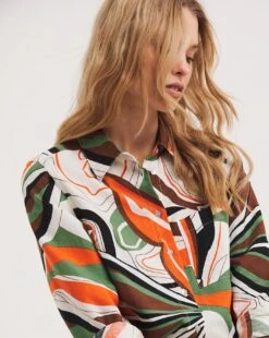 Long Sleeved Linen Shirt -Deals Stylo Vex Store y01gp232730w