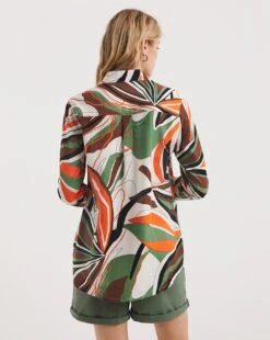 Long Sleeved Linen Shirt -Deals Stylo Vex Store y01gp232731w