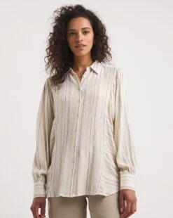 Green Stripe Shirt -Deals Stylo Vex Store y01gp411746w