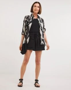 Zebra Print Cotton Voile Shirt 12 Zebra Print Cotton Voile Shirt -Deals Stylo Vex Store y01gp479755w