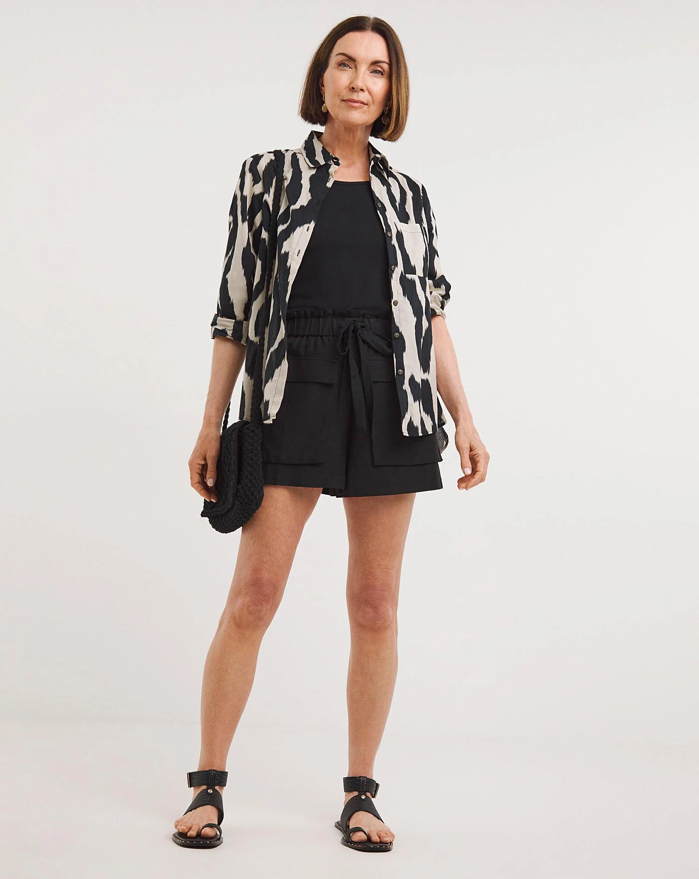 Zebra Print Cotton Voile Shirt 7 Zebra Print Cotton Voile Shirt - Image 5