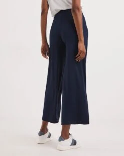 2 Pack Wide Leg Jersey Stretch Trousers 10 2 Pack Wide Leg Jersey Stretch Trousers -Deals Stylo Vex Store y01pc235740w