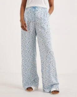 Spun Viscose Pull On Wide Leg Trousers 8 Spun Viscose Pull On Wide Leg Trousers -Deals Stylo Vex Store y01pc355736w