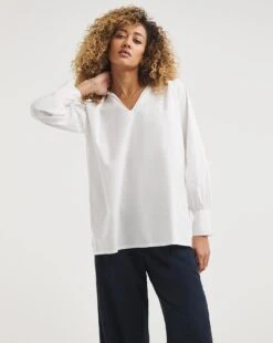 Pull Over Cotton Shirt