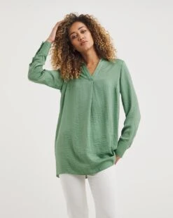 Longline Pullover Shirt