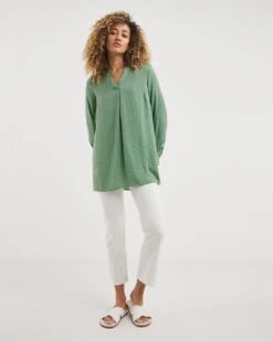 Longline Pullover Shirt -Deals Stylo Vex Store y01tu676711w