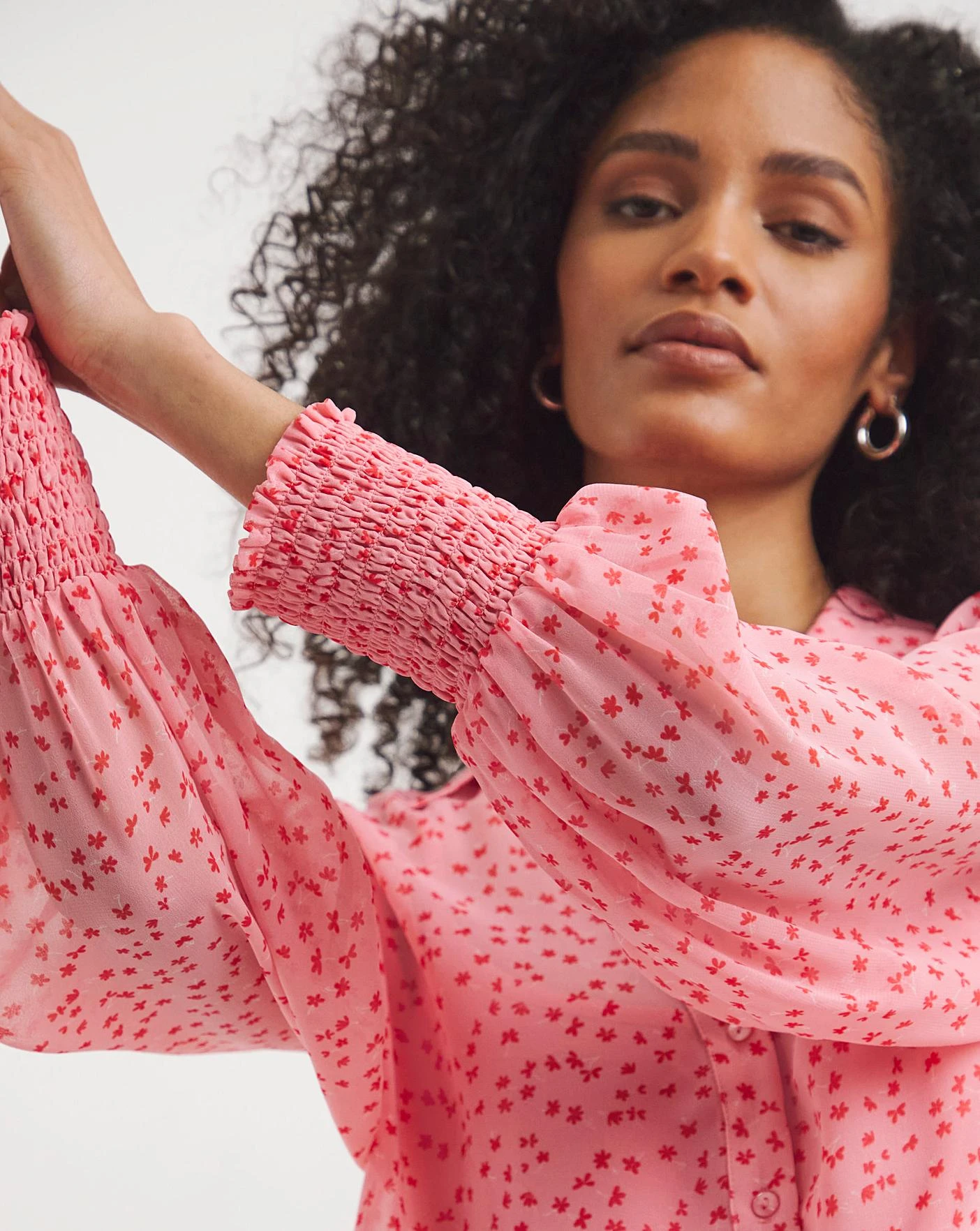 Sheer Shirt With Cami 6 Sheer Shirt With Cami - Image 4