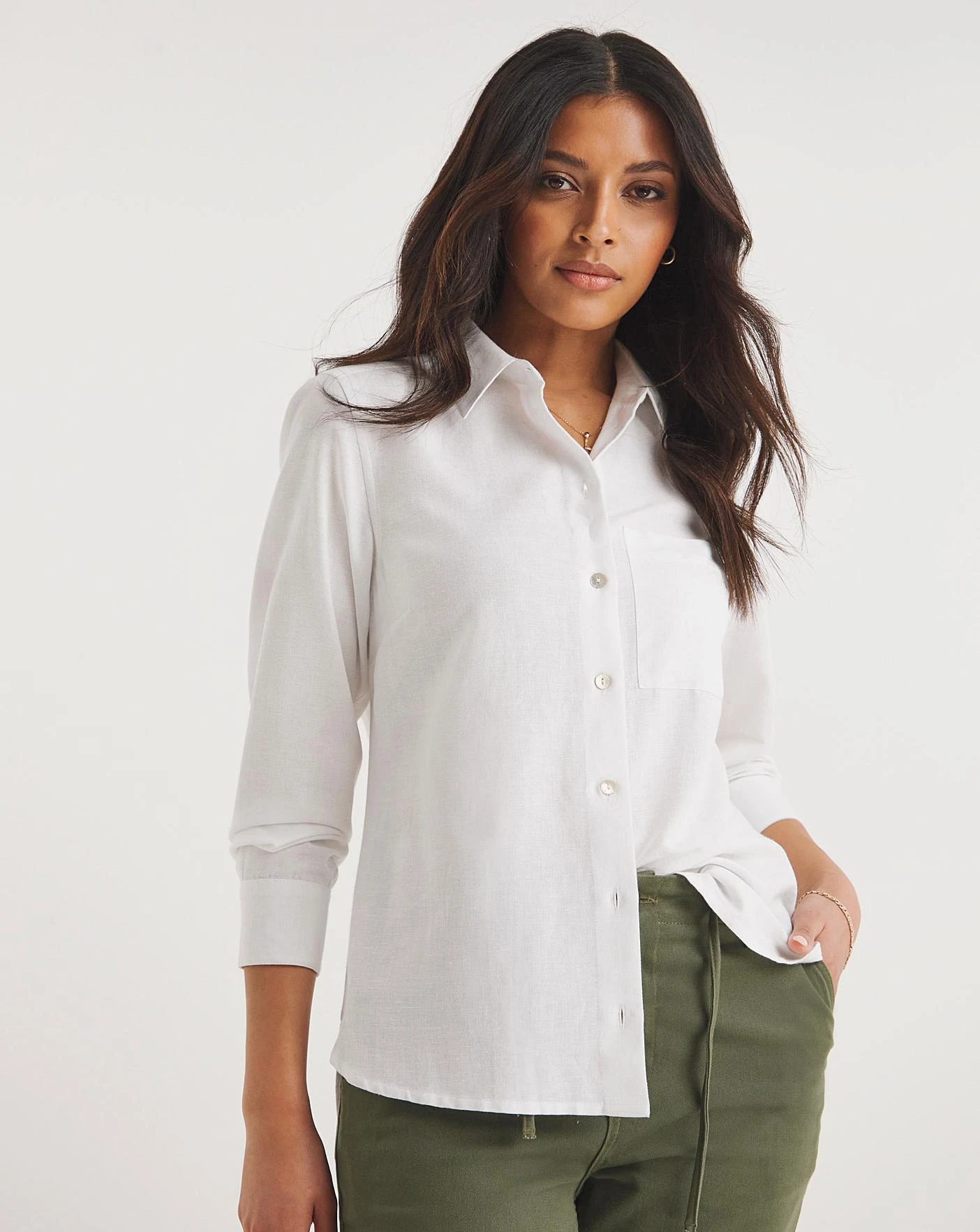Long Sleeved Linen Shirt 3 Long Sleeved Linen Shirt