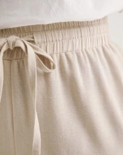 Sand Linen Mix Wide Leg Culottes -Deals Stylo Vex Store y01zh857736w