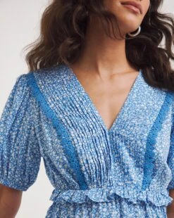 Joe Browns Lace Trim Ditsy Top -Deals Stylo Vex Store y01zy234738w