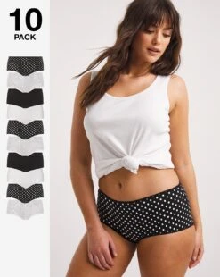 10 Pack Cotton Shorts