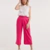 Julipa Linen Crop Trouser -Deals Stylo Vex Store y07eg509735w