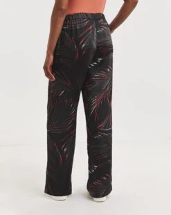 Printed Satin Wide Leg Trousers -Deals Stylo Vex Store z01gz712710w