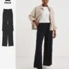 2 Pack Pull On Wide Leg Trousers -Deals Stylo Vex Store z01zf596951w